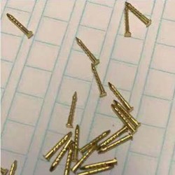 长度:8 mm.直径 1.1 mm。数量